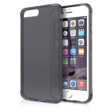 ITSKINS Gel Cover iPhone 7 - Black