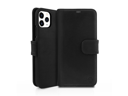 ITSKINS Book omslag og bagcover i et til iPhone 11 Pro Max 6,5". Black