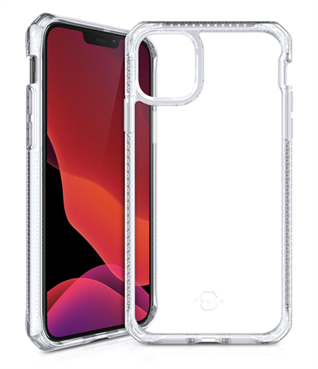 ITSKINS Hybrid Cover til iPhone 12 Pro Max. Gennemsigtig