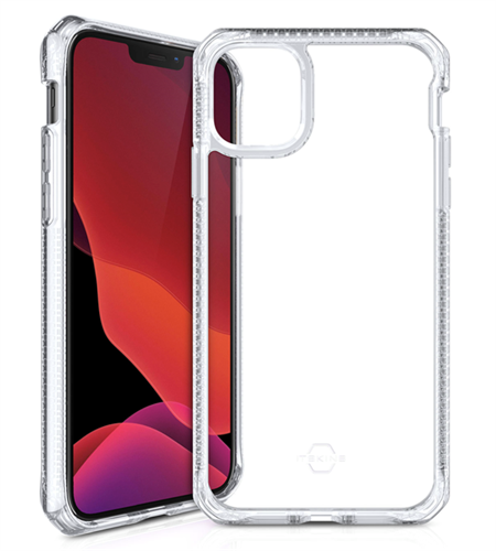 ITSKINS Hybrid Cover til iPhone 12/Pro 6,1". Gennemsigtig